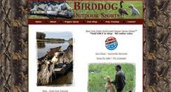 Desktop Screenshot of birddogoutdoorsports.com
